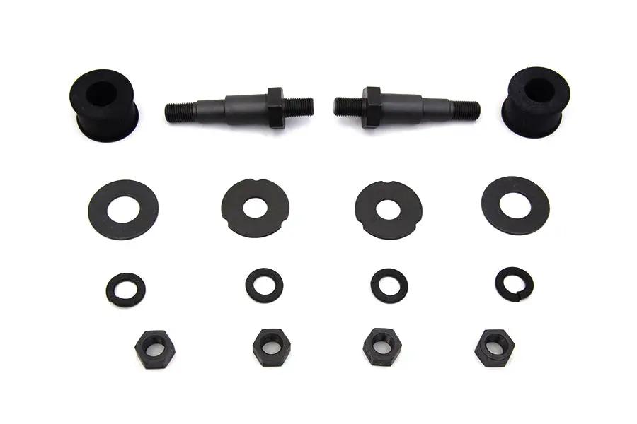 Colony Parkerized Front Fork Shock Absorber Upper Mount Kit for Harley Davidson W & FL Models by Colony