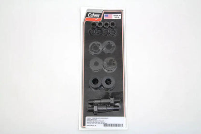 Colony Parkerized Front Fork Shock Absorber Upper Mount Kit for Harley Davidson W & FL Models by Colony