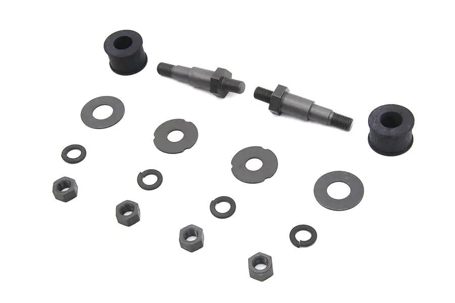 Colony Parkerized Front Fork Shock Absorber Upper Mount Kit for Harley Davidson W & FL Models by Colony