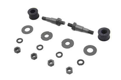 Colony Parkerized Front Fork Shock Absorber Upper Mount Kit for Harley Davidson W & FL Models by Colony