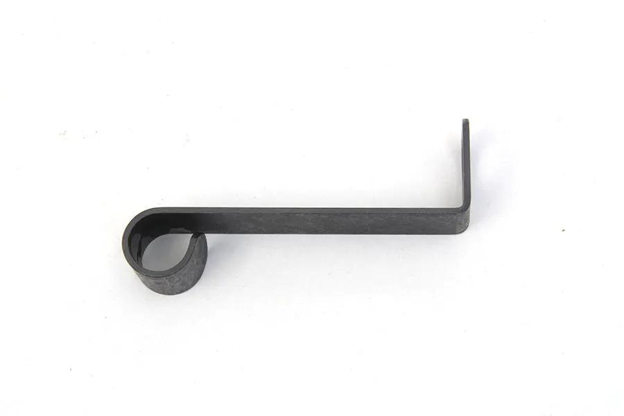 Colony Chain Oiler Hose Lower Bracket for Harley Davidson KR (Early Style, Parkerized Finish) by Colony