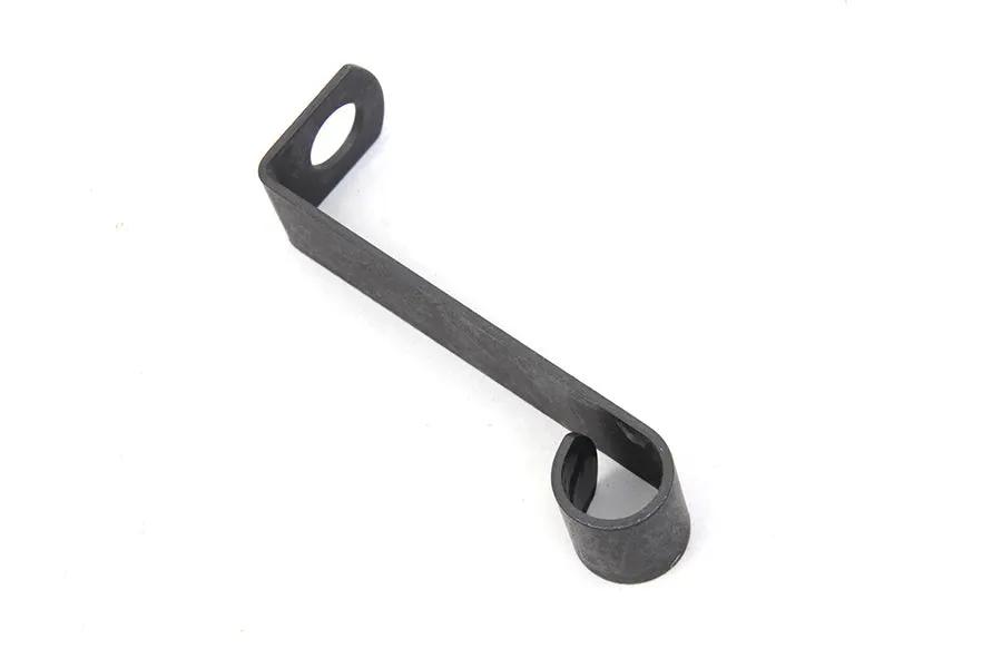Colony Chain Oiler Hose Lower Bracket for Harley Davidson KR (Early Style, Parkerized Finish) by Colony
