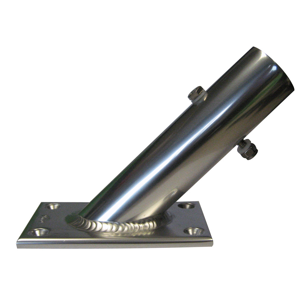 Lee's Tackle AL7211CR 45 Degree Center Rigger Holder for Boats 16-31 ft
