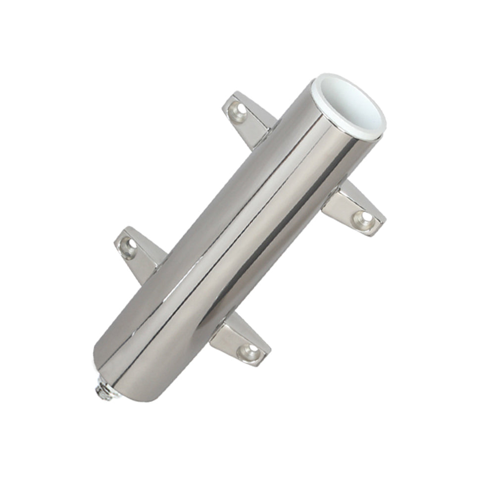 Lee's Tackle RH570 Stainless Steel Swivel Base Rod Holder for Heavy Duty Fishing