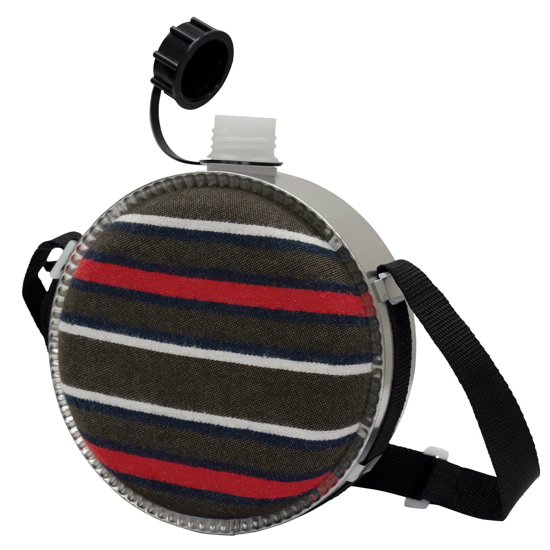 Rothco 2 Quart Striped Desert Canteen - Durable BPA-Free Outdoor Hydration