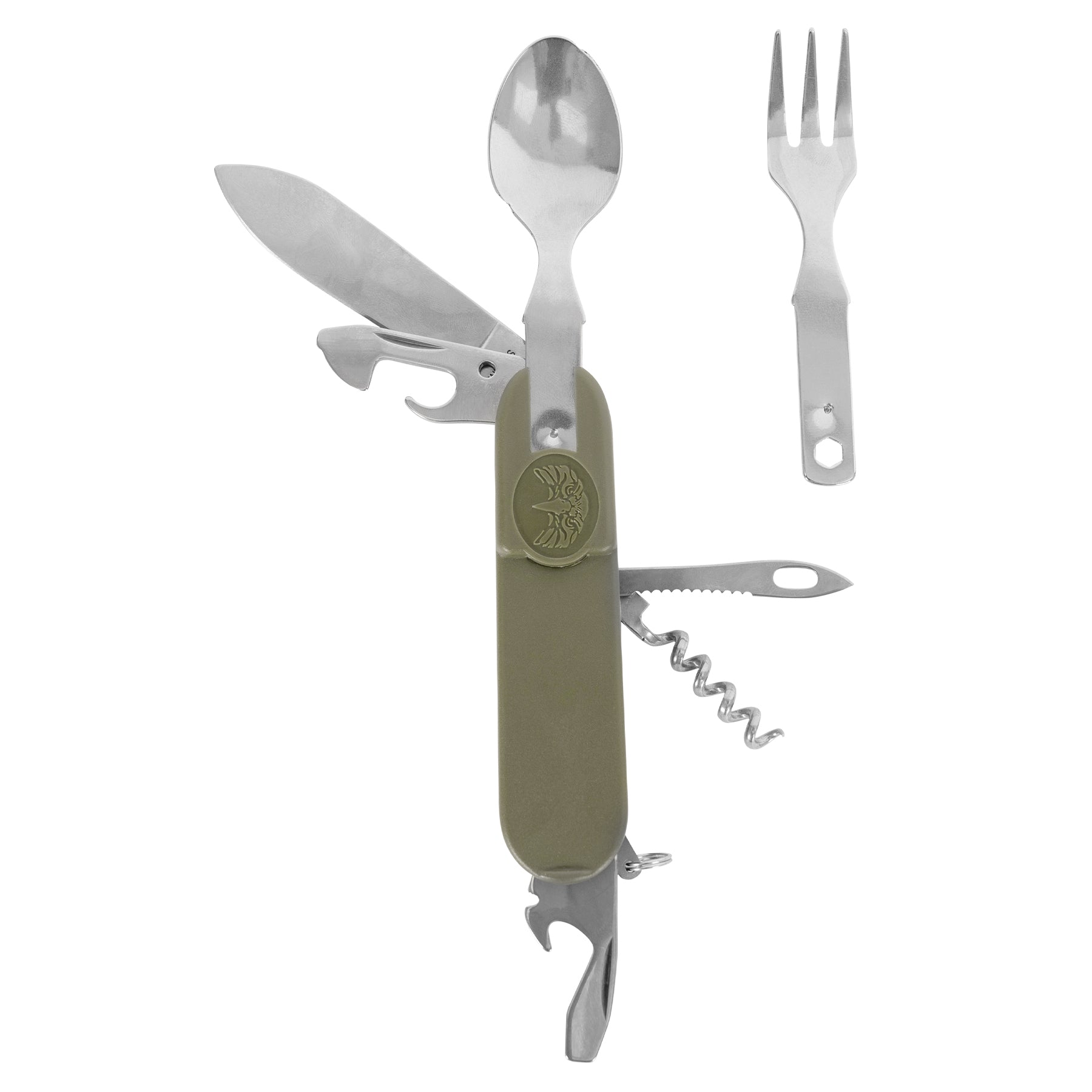 Rothco Foreign Legion 11-in-1 Multi-Tool Chow Set with Carry Pouch