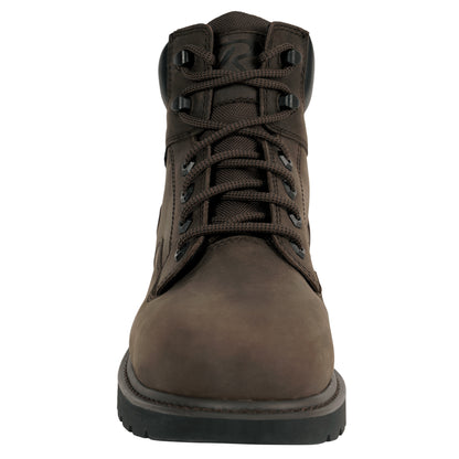 Rothco Performance Series Tradesman 6-Inch Composite Toe Work Boot Brown, Size 8.5