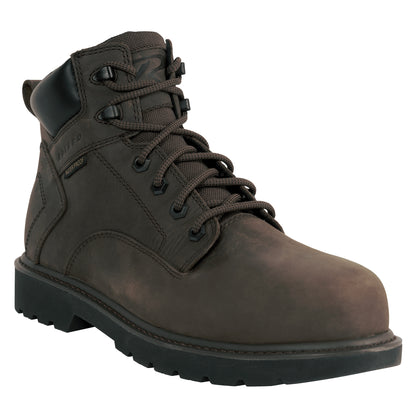 Rothco Performance Series Tradesman 6-Inch Composite Toe Work Boot for Men - Brown, Size 11
