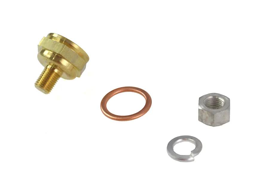 Colony Carburetor Bowl Lock Nut Kit for Harley Davidson FL (1941-1950) by Colony