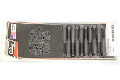 Colony Parkerized Headbolt Kit for Harley Davidson FL (1940-1947) by Colony