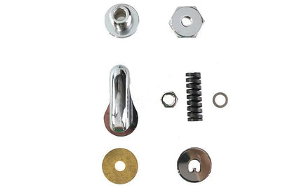 Colony Upper Steering Damper Kit Chrome for Harley Davidson FL Models by Colony
