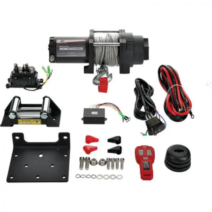 All Balls Racing Hardware Kit for 2-Bolt Winch - Part Number 470-01002 by ALL BALLS RACING