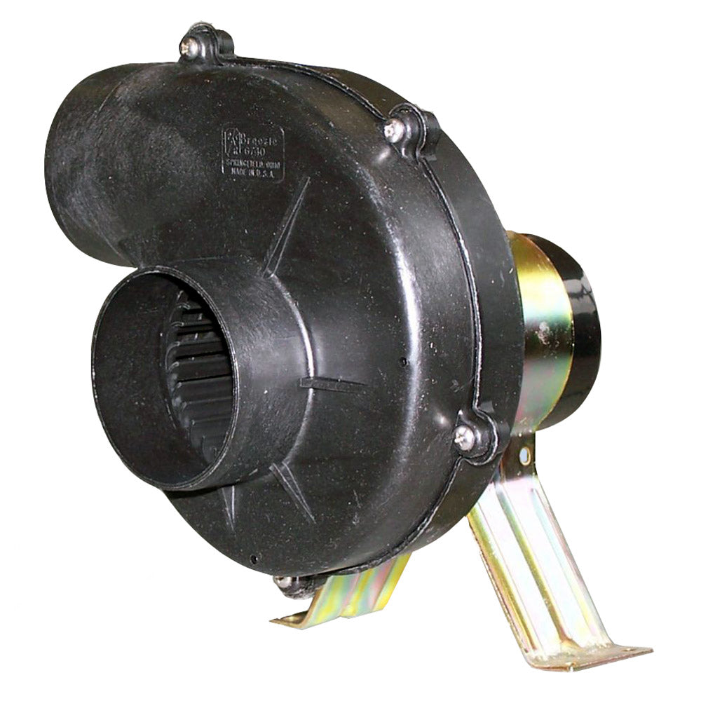 Jabsco 3-Inch Flexmount Blower - 12V DC High-Volume Airflow with Reinforced Plastic Housing