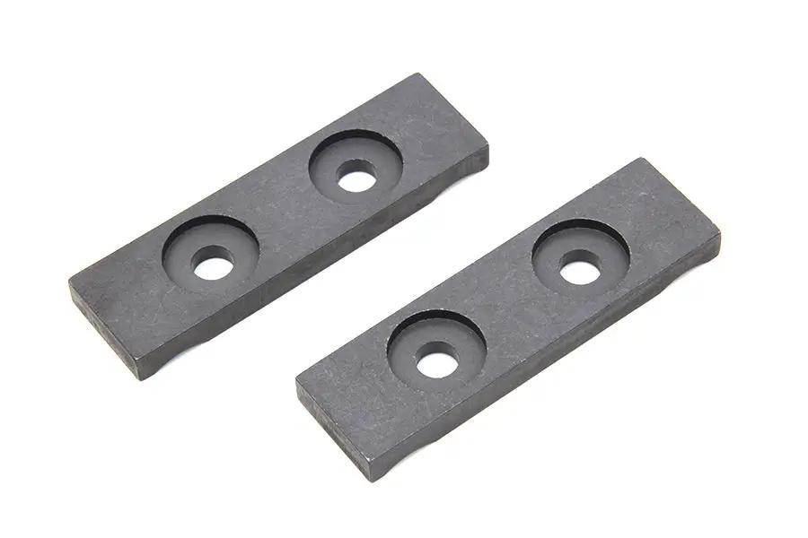 Colony Parkerized Oil Tank Mounting Plates for Harley Davidson XLCH and KR Models by Colony