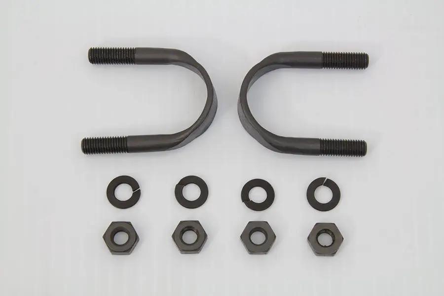 Colony Leg Shield and Fairing U-Bolt Mount Kit Parkerized for Harley Davidson FL 1951-1960 by Colony