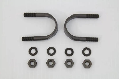 Colony Leg Shield and Fairing U-Bolt Mount Kit Parkerized for Harley Davidson FL 1951-1960 by Colony