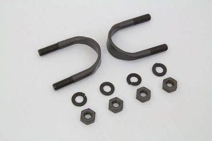 Colony Leg Shield and Fairing U-Bolt Mount Kit Parkerized for Harley Davidson FL 1951-1960 by Colony