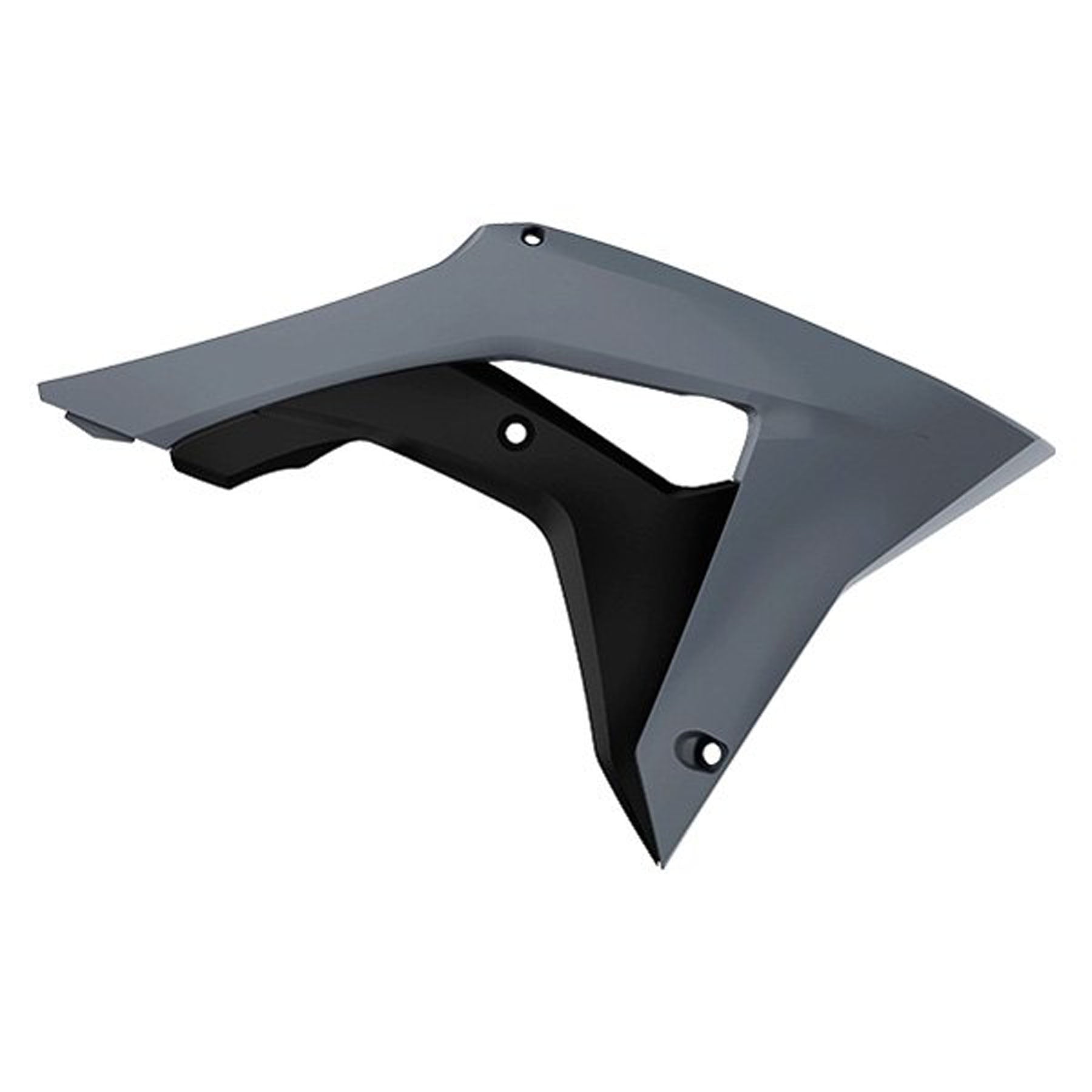 POLISPORT Radiator Scoops for Honda Nardo Grey – Part Number 8414800007