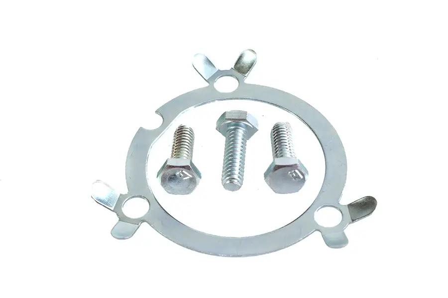 Colony Zinc Plated Air Cleaner Mounting Lock and Bolt Kit for Harley Davidson by Colony