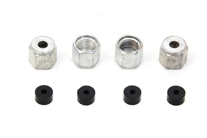 Colony Rocker Arm Cover Oil Line Fitting Nuts and Seals Kit for Harley Davidson FL Models by Colony