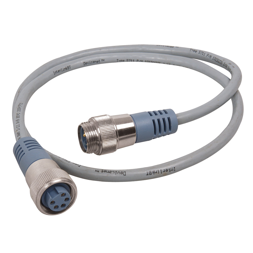 Maretron Mini Double Ended Cordset NM-NG1-NF-01.0 - 1 Meter Grey Marine Cable