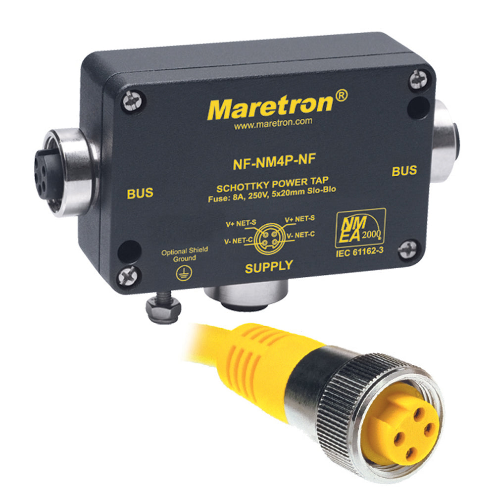 Maretron Mini Powertap NF-NM4P-NF for NMEA 2000 Backbone Power Distribution
