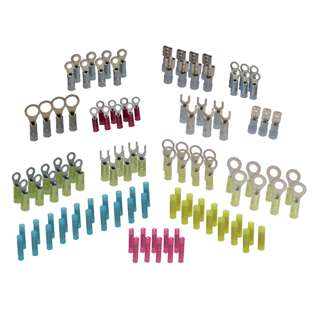 Ancor 120 Piece Premium Connector Kit - Versatile Electrical Connectors for Marine and Automotive Applications