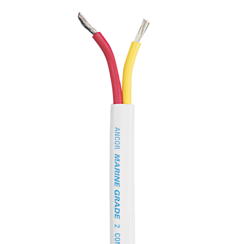 Ancor Safety Duplex Cable 14/2 - 100 Feet for Marine and RV Applications