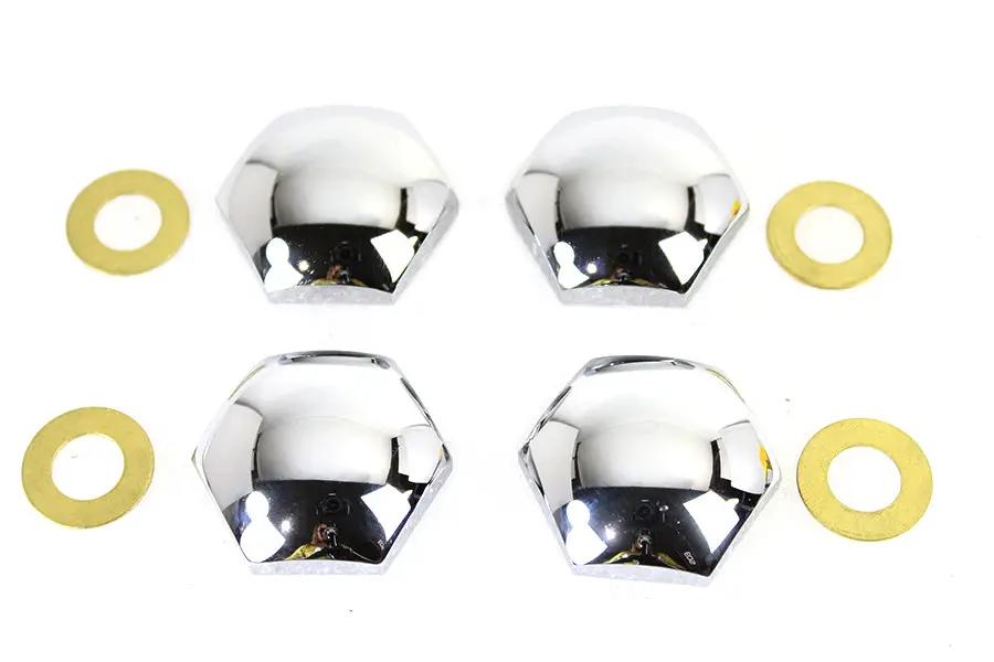 Colony Original Style Chrome Knuckle Nut Set for Harley Davidson 1936-1945 by Colony