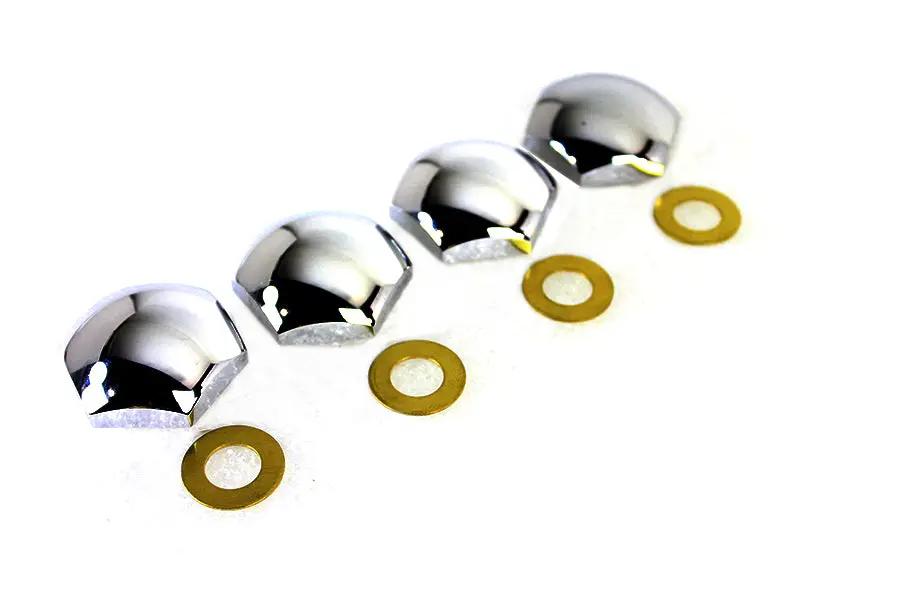 Colony Original Style Chrome Knuckle Nut Set for Harley Davidson 1936-1945 by Colony