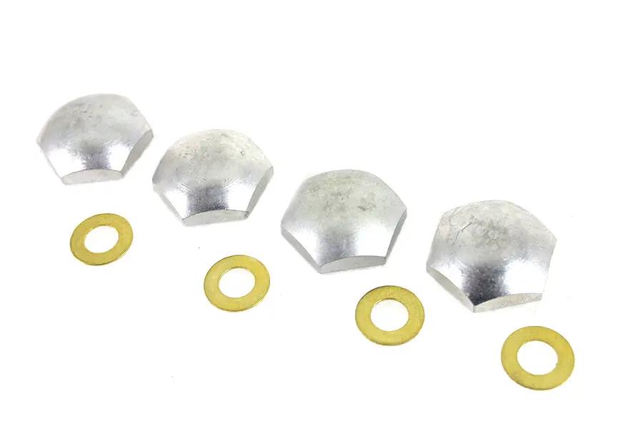 Colony Knuckle Nut Set Cadmium Plated for Harley Davidson 1936-1945 by Colony