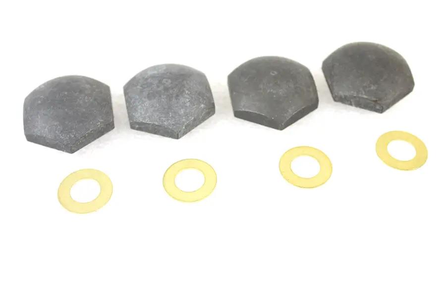 Colony Knuckle Nut Set Parkerized for Harley Davidson EL and FL Models by Colony