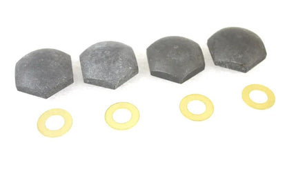 Colony Knuckle Nut Set Parkerized for Harley Davidson EL and FL Models by Colony
