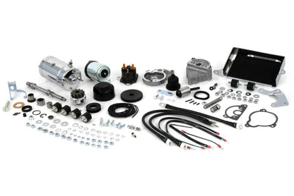 Volt Tech Hitachi Chrome Electric Starter Kit for Harley Davidson FXB (1980-1984) by Volt Tech