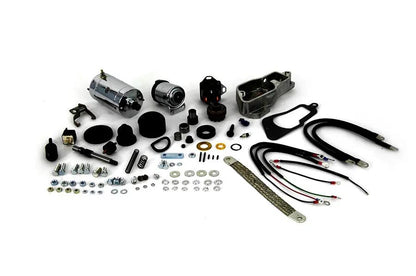 Volt Tech Hitachi Chrome Electric Starter Kit for Harley Davidson XLH 1979-1980 by Volt Tech