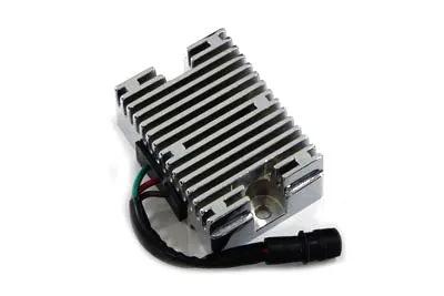 Volt Tech Chrome 12 Volt Regulator for Harley Davidson XL Models - Reliable Voltage Control by Volt Tech