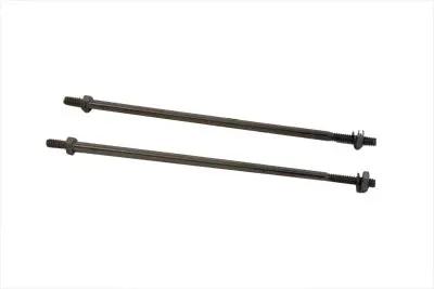 Volt Tech Hitachi Chrome Starter Bolt Set for Harley Davidson FXE (1974-1983) by Volt Tech