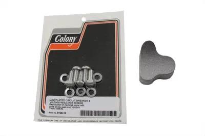 Volt Tech Weld-On Relay Mount Kit with Screws for Harley Davidson EL and FL Models by Volt Tech