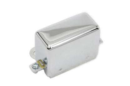 Volt Tech Chrome Look-A-Like 6 Volt 3-Brush Relay for Harley Davidson W & G Models by Volt Tech