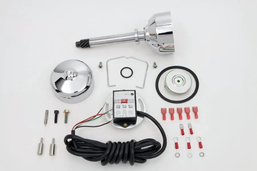 V-Twin V-Fire Single Fire Electronic Ignition Distributor for Harley Davidson FL Models by V-Twin
