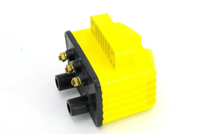 Accel Yellow Single Fire Super Coil for Harley Davidson FL – Part #140408 by Accel