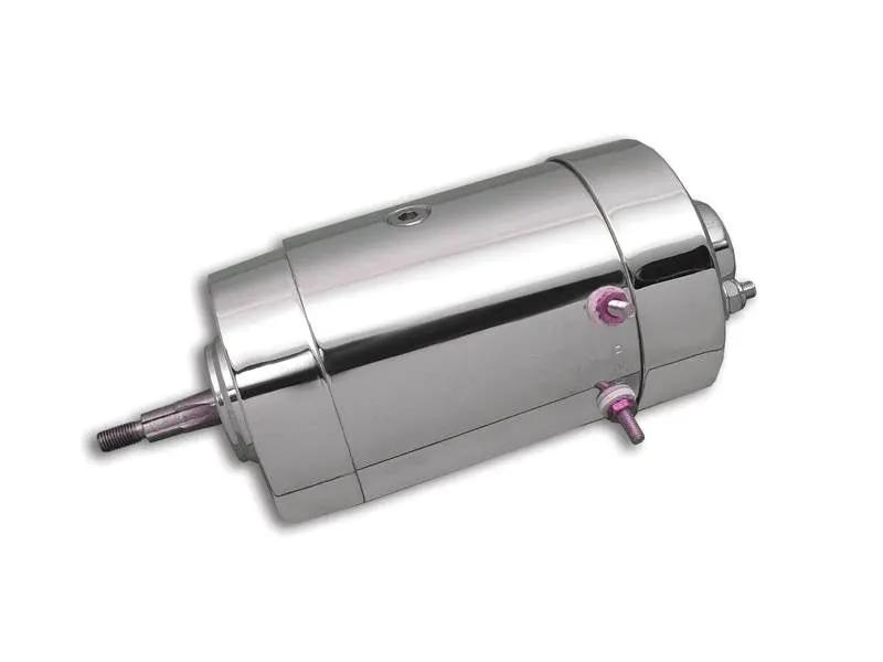 Volt Tech Chrome 12 Volt Generator for Harley Davidson FL Models (1936-1969) by Volt Tech