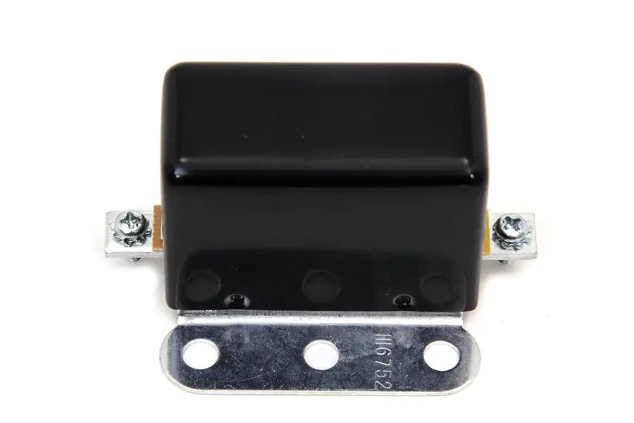 Volt Tech Black Look-A-Like 6 Volt 3-Brush Relay (Part #77268B) by Volt Tech
