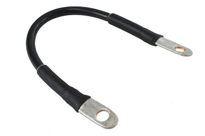 V-Twin Black Positive/Negative 10-3/4 inch Battery Cable for Harley Davidson FXR and XL Models by V-Twin