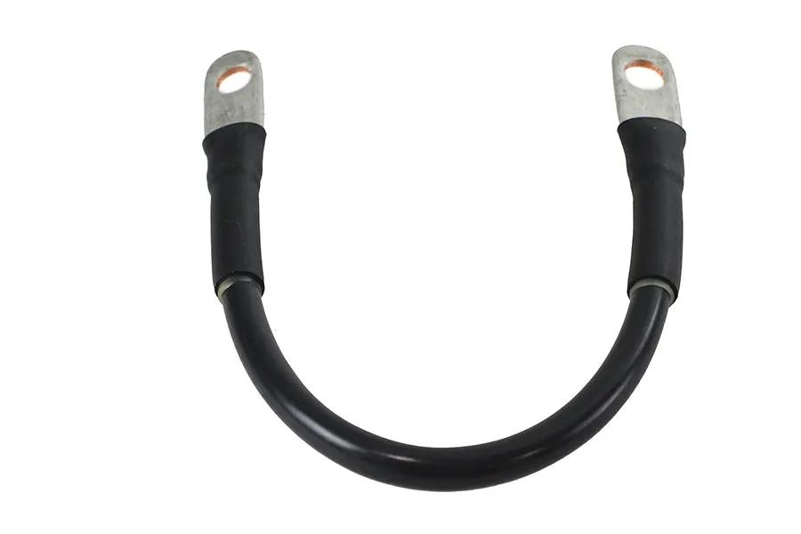 V-Twin Black Positive/Negative 10-3/4 inch Battery Cable for Harley Davidson FXR and XL Models by V-Twin