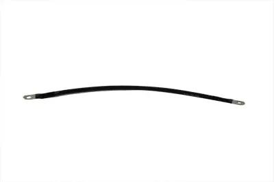 V-Twin Black Positive 15-3/4 inch Battery Cable for Harley Davidson FXE and FLH by V-Twin