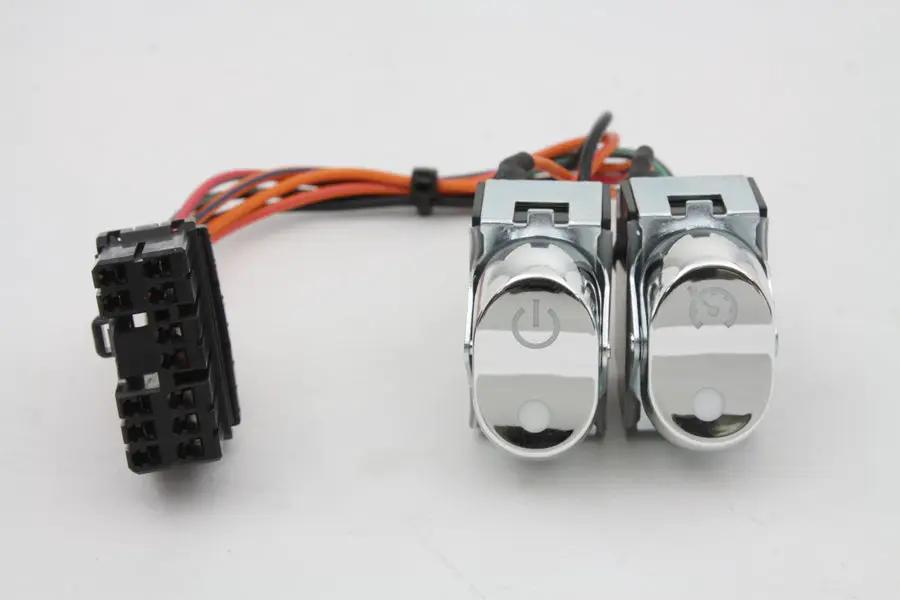 Volt Tech Rocker Style Handlebar Switch Kit Chrome for Harley Davidson FLHX (2008-2017) by Volt Tech