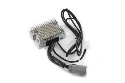 Volt Tech 38 Amp Chrome Regulator with Square Deutsch Plug for Harley Davidson FXST by Volt Tech