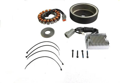 Volt Tech Alternator Charging System Kit 38 Amp for Harley Davidson FXD and FXST Models by Volt Tech