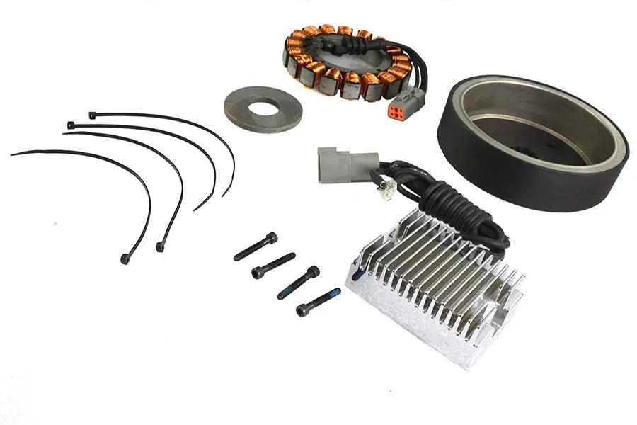 Volt Tech Alternator Charging System Kit 38 Amp for Harley Davidson FXD and FXST Models by Volt Tech